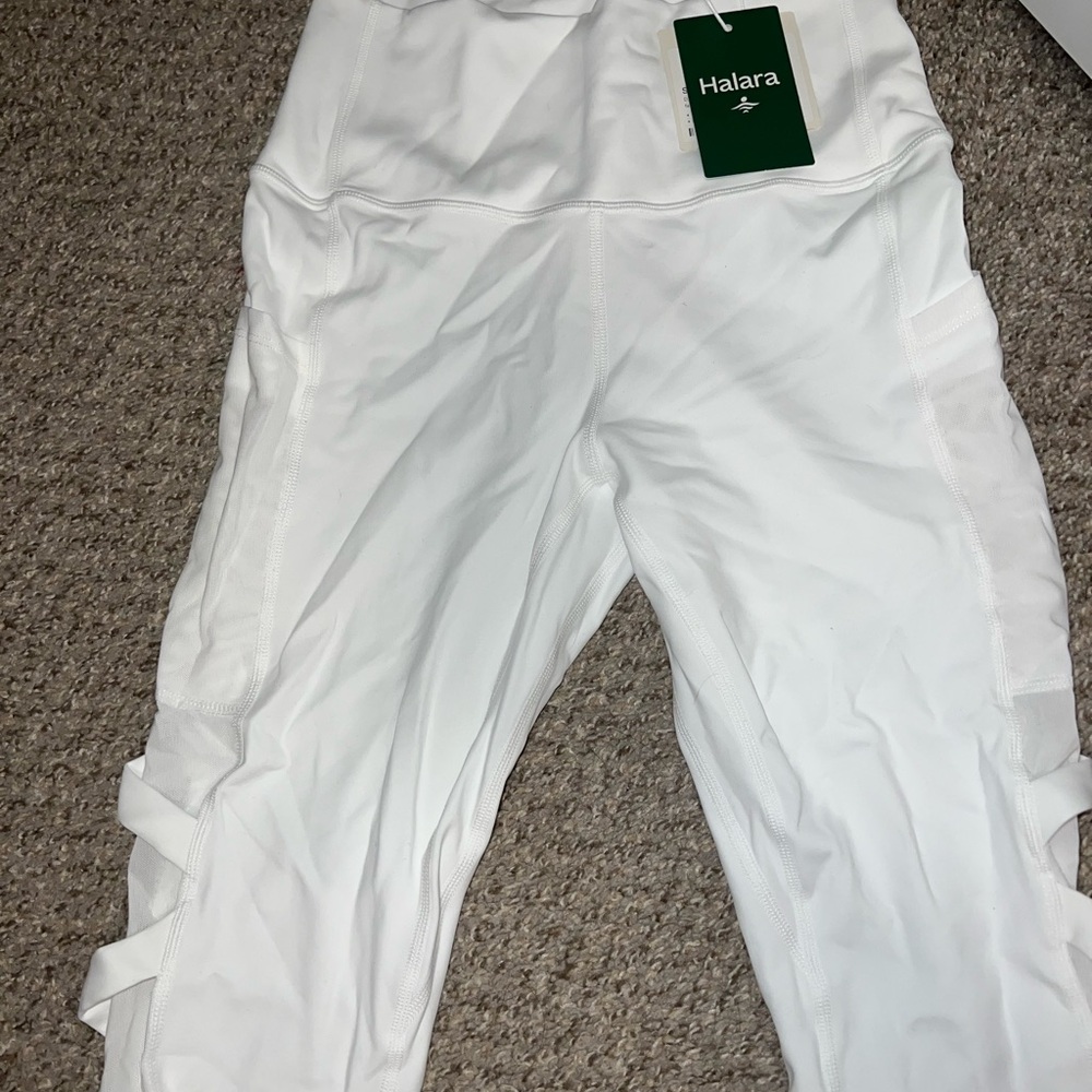 Halara White leggings